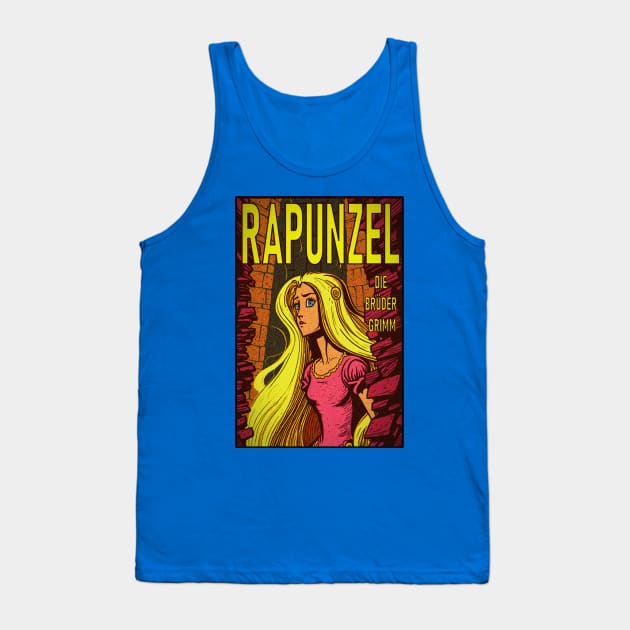 Rapunzel by the Brothers Grimm Tank Top by theseventeenth